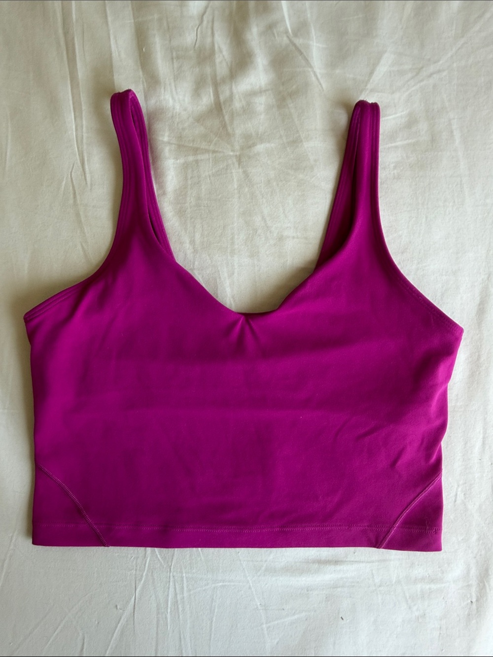 Lululemon Align Tank Crop Top
Size 8 Fuscia